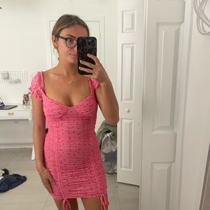 Tiger Mist Pink and Red Dress